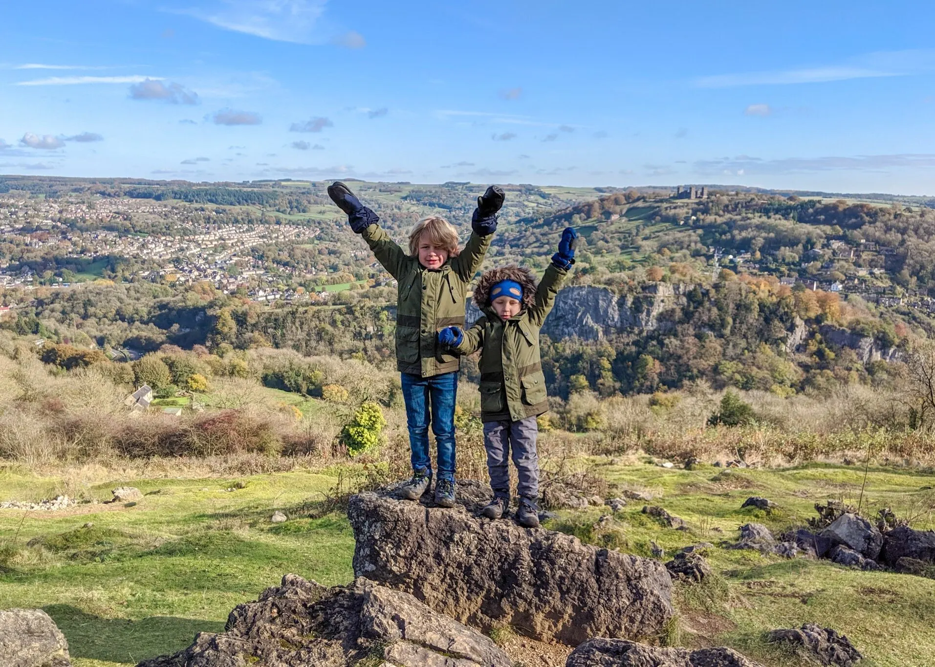 views of Matlock from Heights of Abraham
