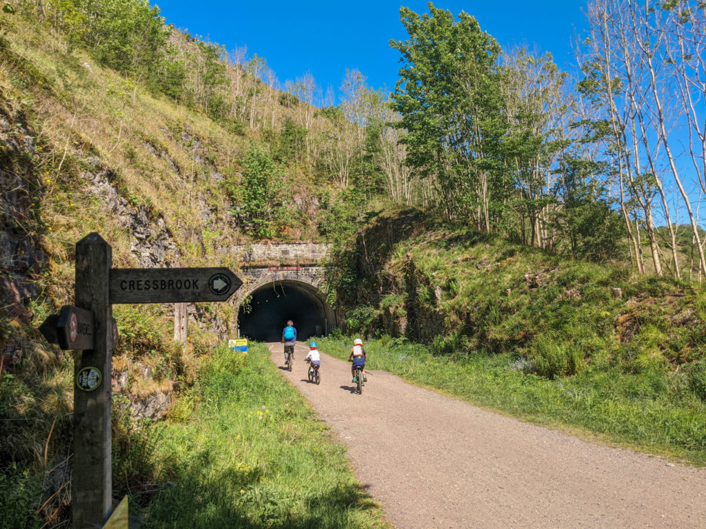 family cycle paths near me