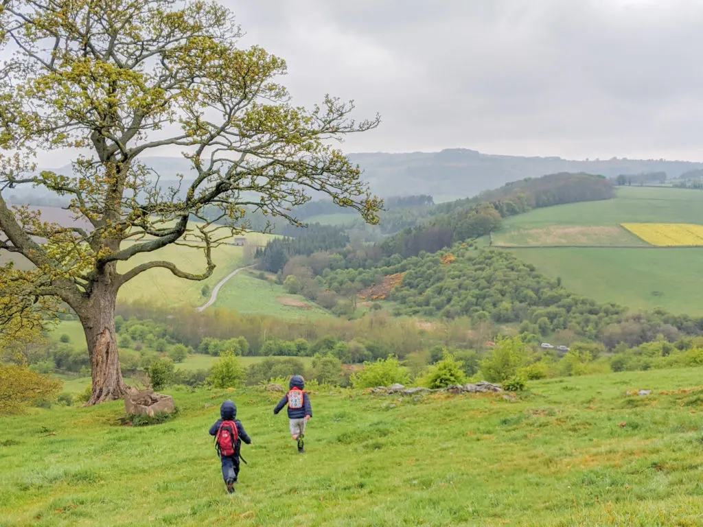 Hiking at Pilsley