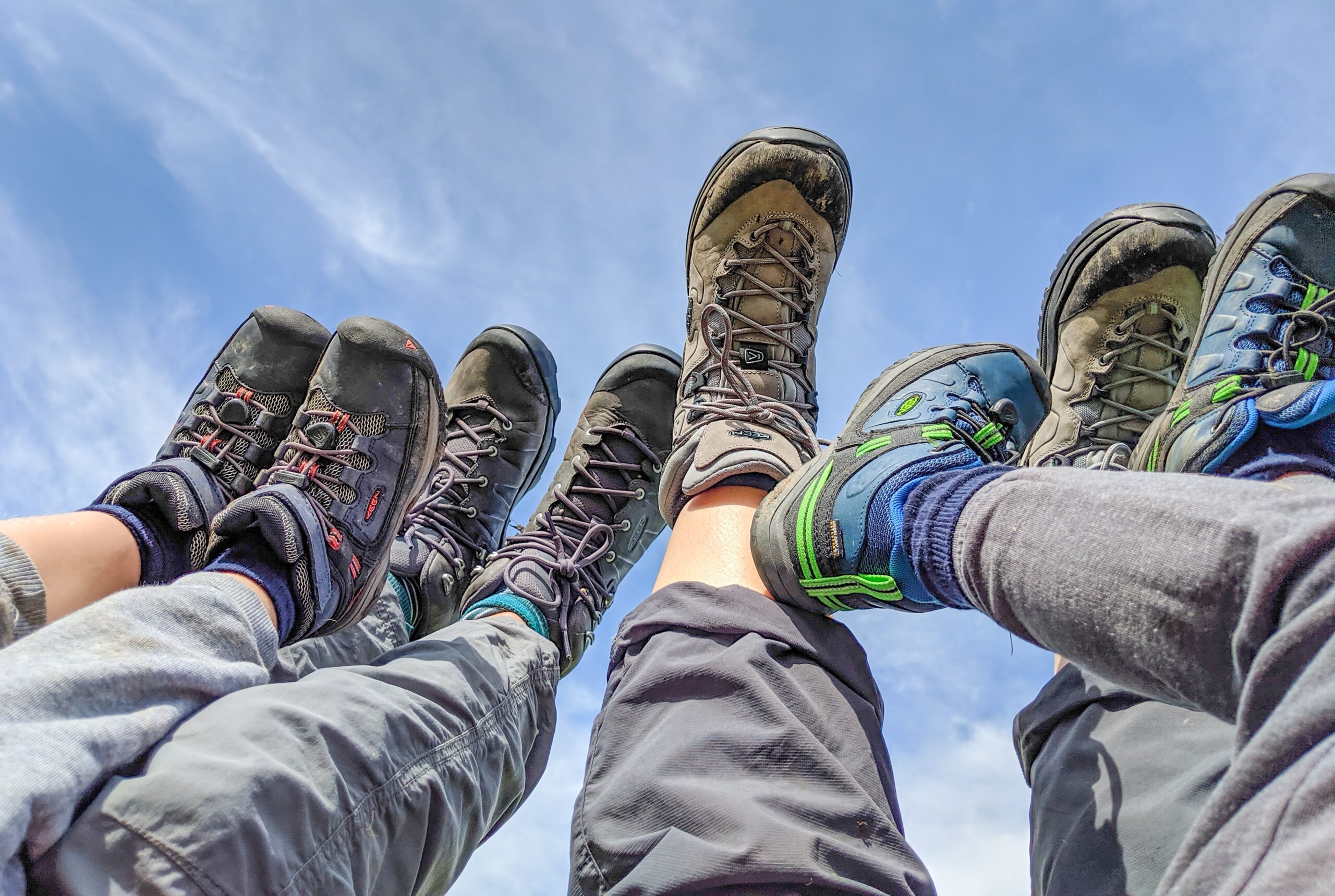 Keen hiking boots family