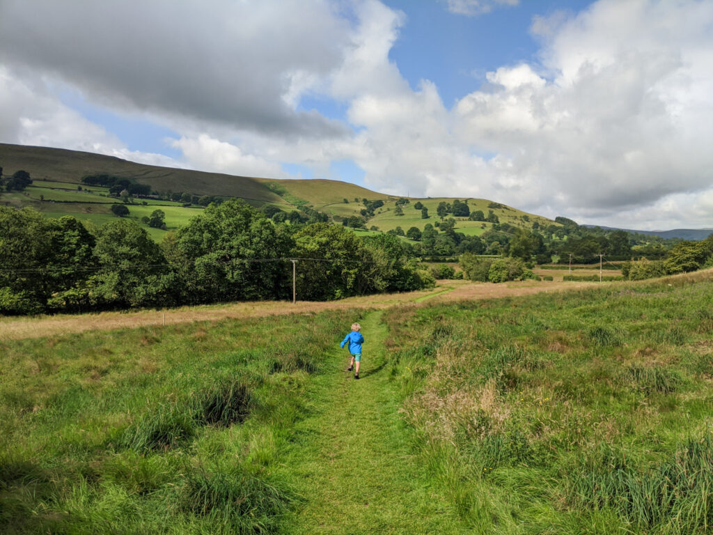 Hathersage stepping stones walk