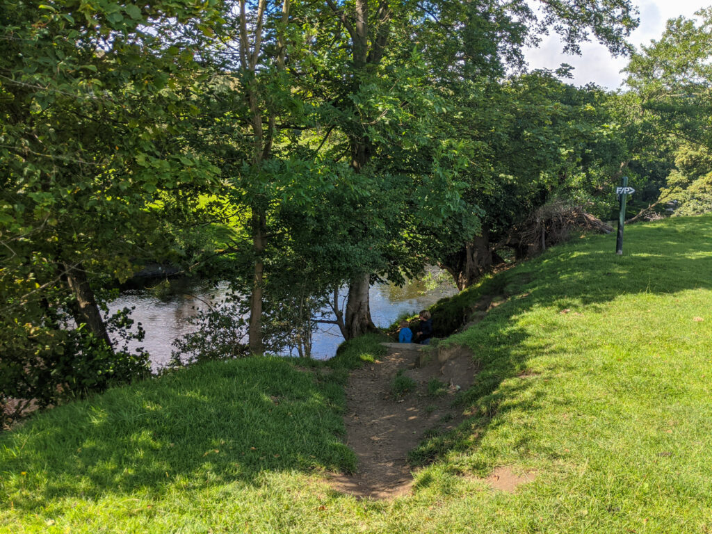 Hathersage stepping stones walk