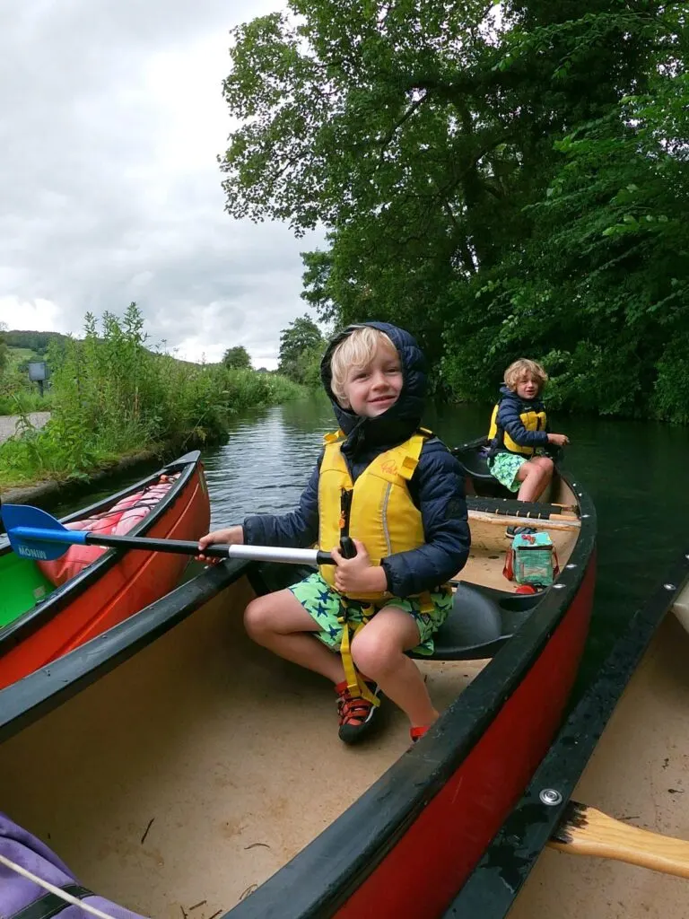 Canoeing in the Peak District with Peaks and Paddles