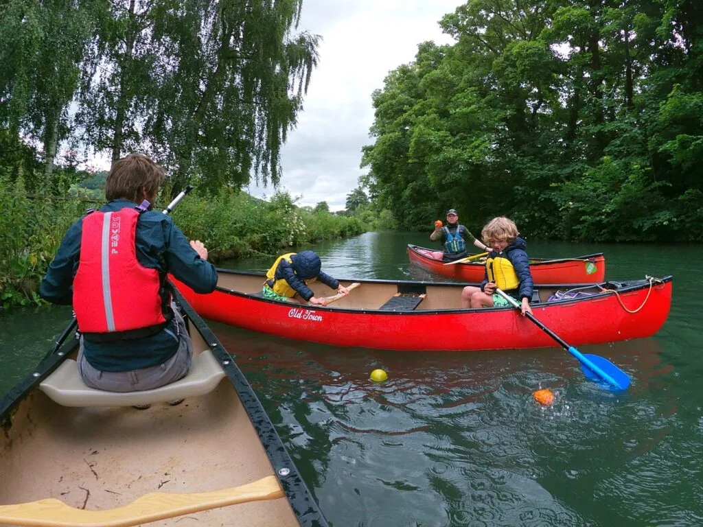 Canoeing in the Peak District with Peaks and Paddles