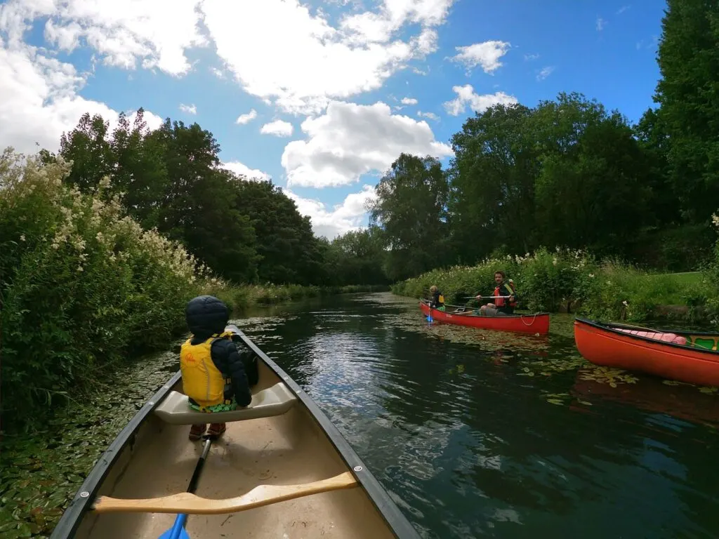 Canoeing in the Peak District with Peaks and Paddles