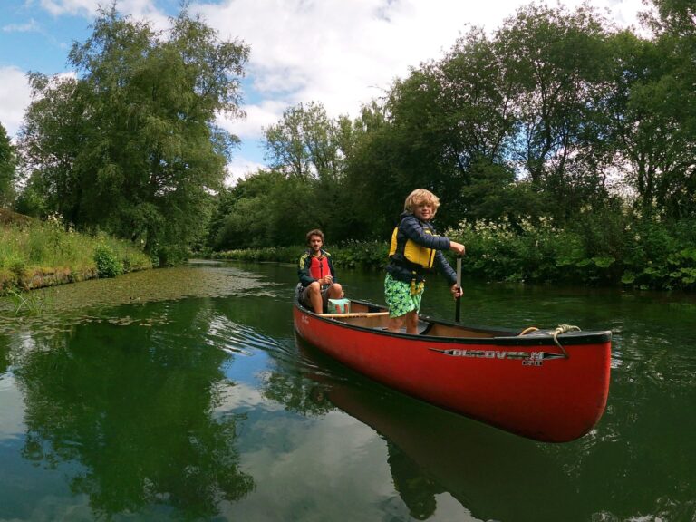 Canoeing in the Peak District with Peaks and Paddles