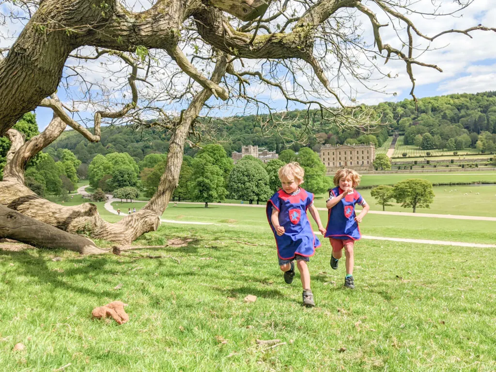 Chatsworth with kids