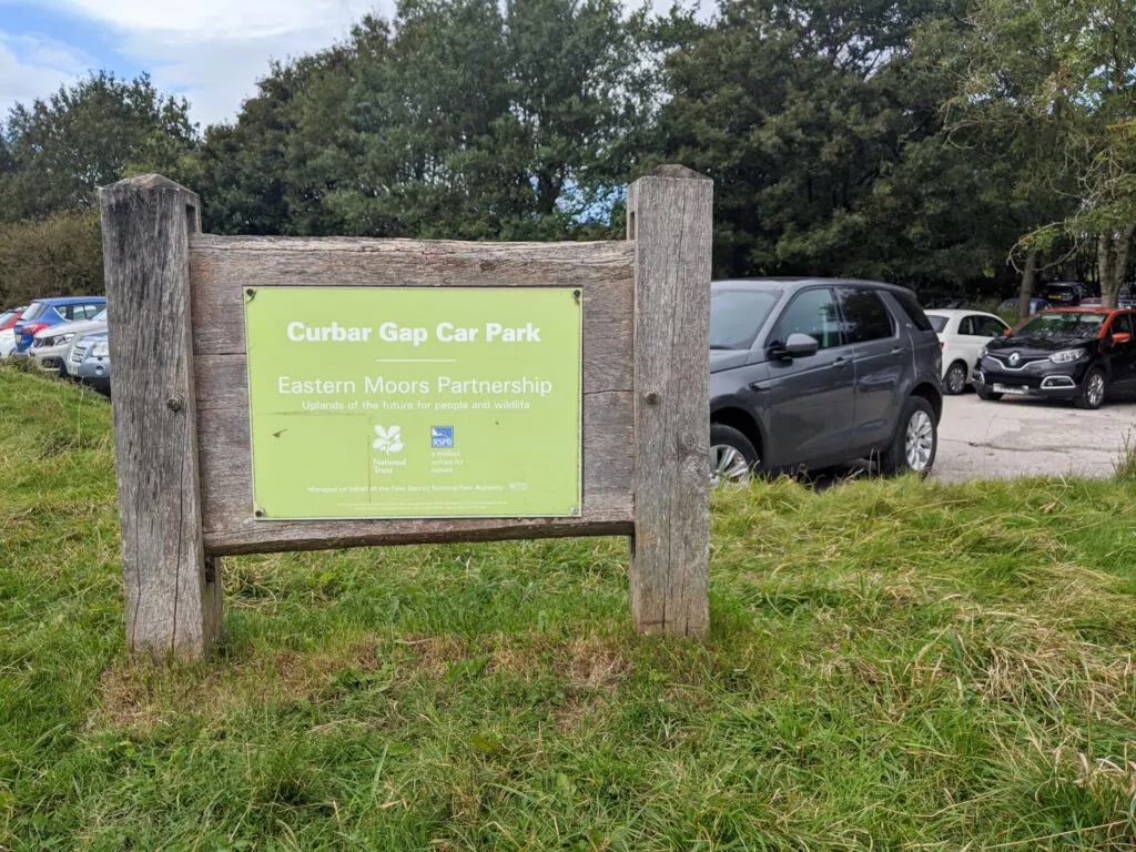 Curbar Gap car park