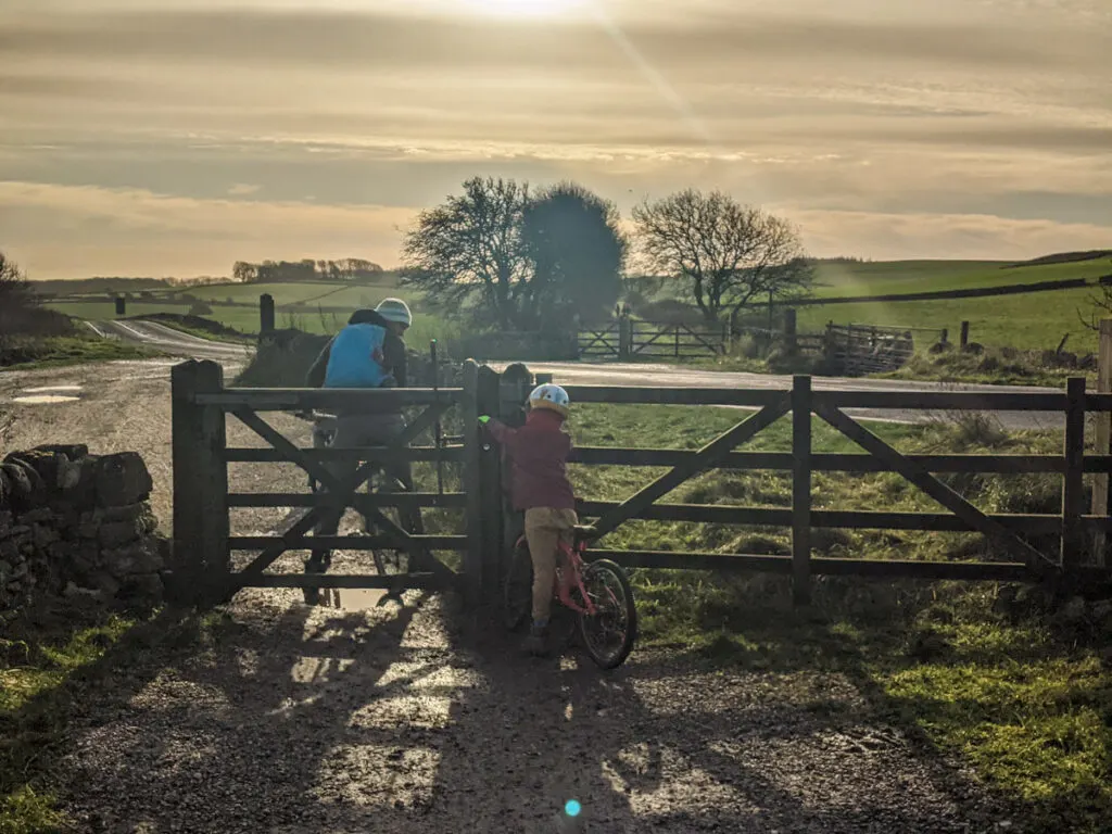 High Peak Trail cycling