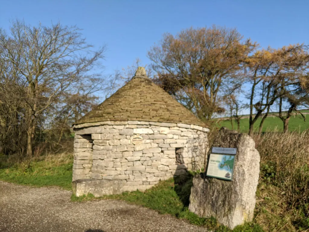 vernacular dry stone building, Parsley Hay