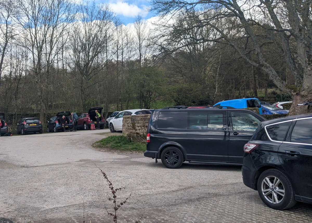 Birchen Edge car park