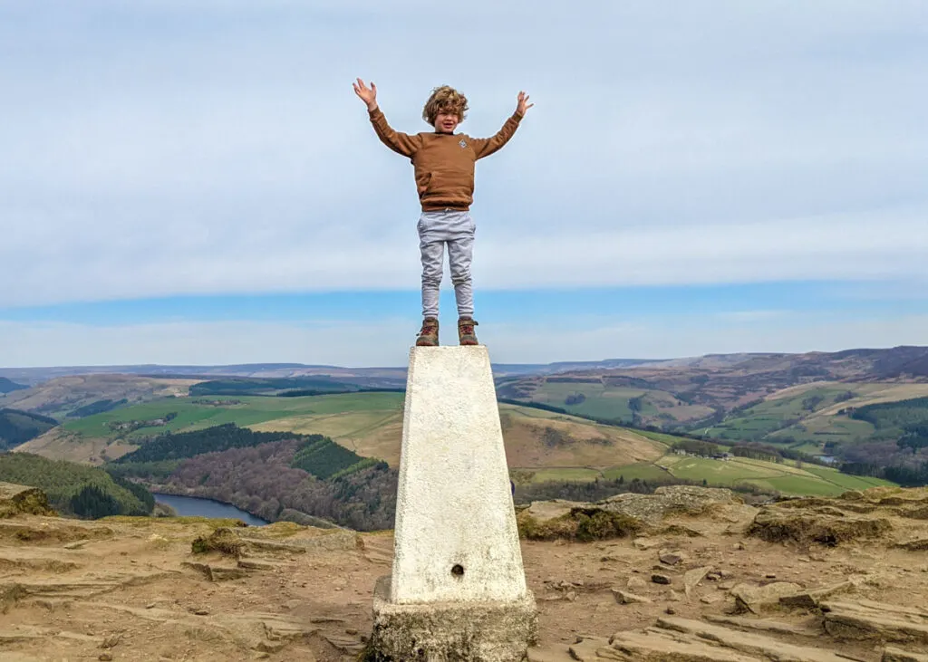 Win Hill trig point