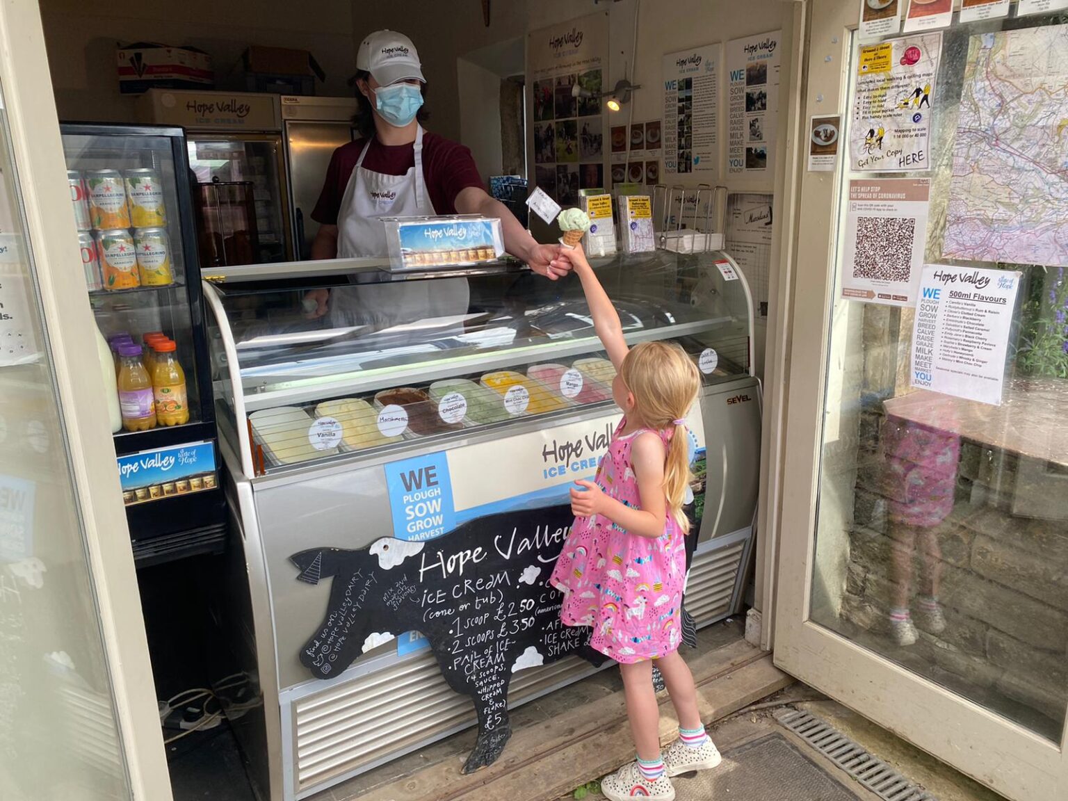 Where to find the BEST Peak District icecream Peak District Kids