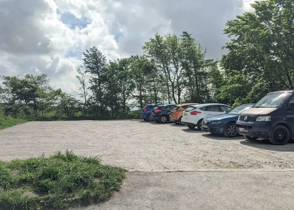 Mam Tor National Trust car park