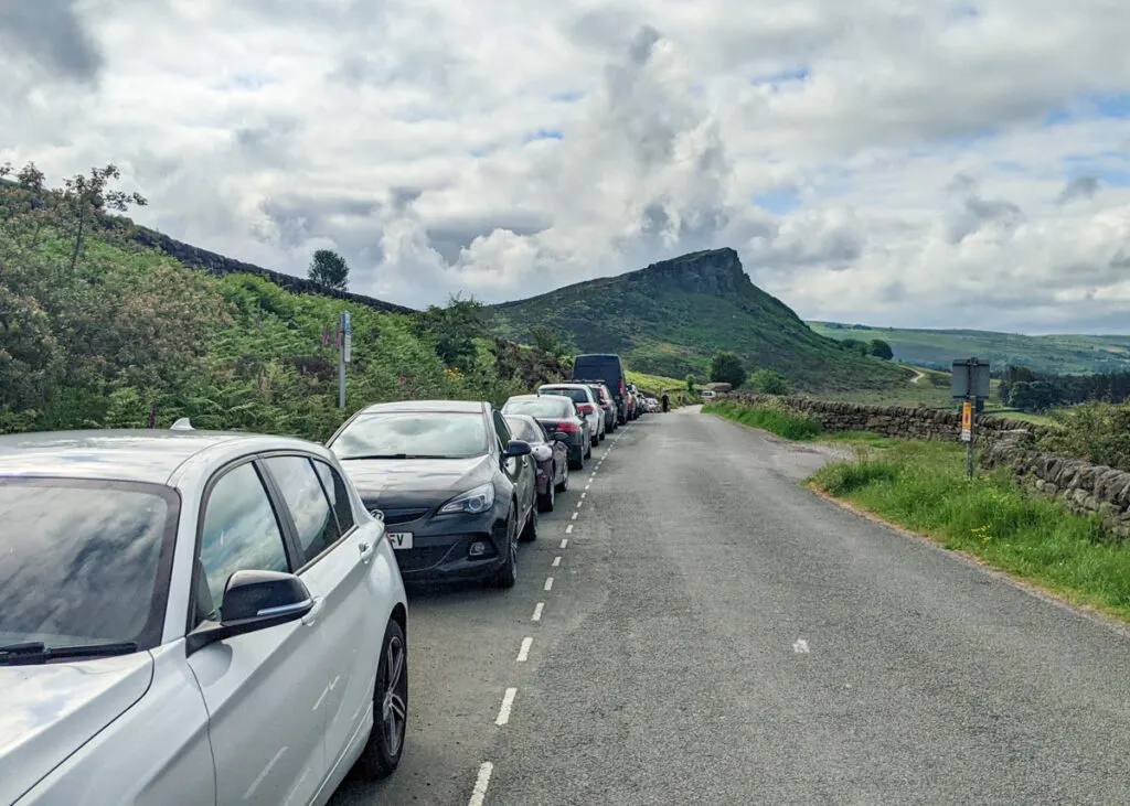 The Roaches walk parking