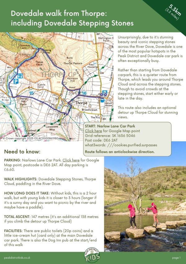 Dovedale walk pdf cover