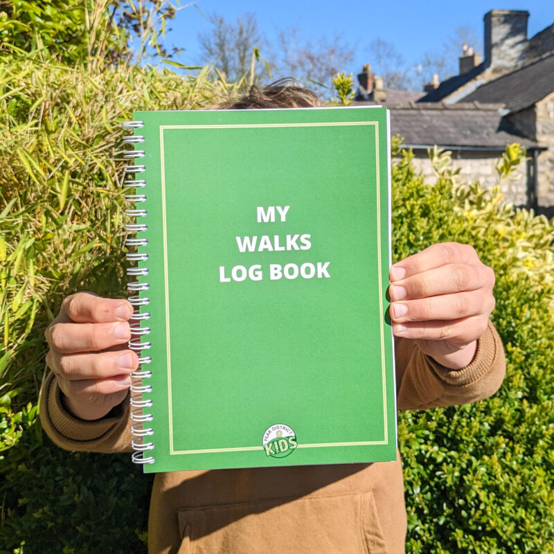 Peak District Kids walks log book