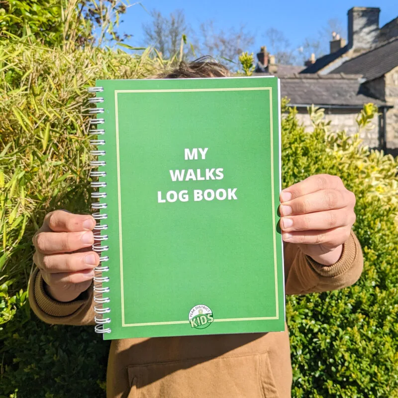 Peak District Kids walks log book