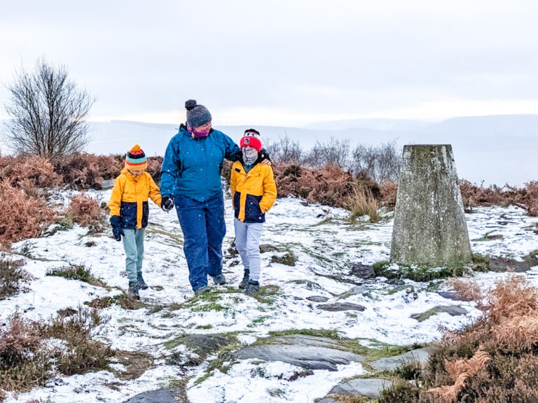 Birchen Edge snowy walk