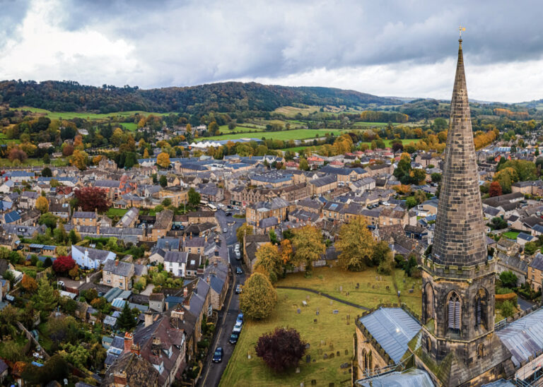 Bakewell drone shot