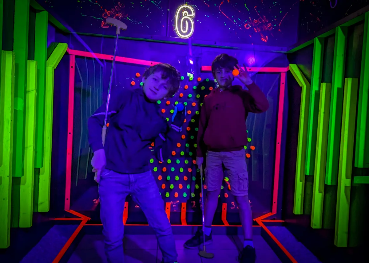 Bonkers Illumination Golf, Matlock