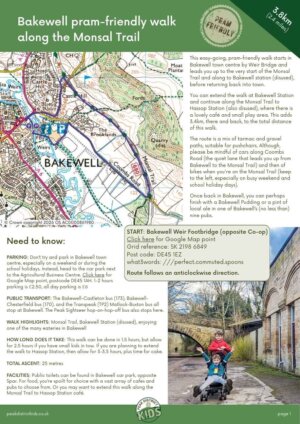 PDK Bakewell pram-friendly walk