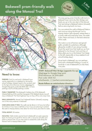 PDK Bakewell pram-friendly walk