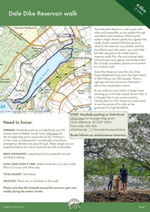 Dale Dike Reservoir walk pdf cover
