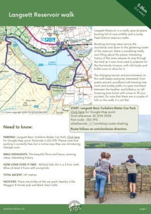Langsett Reservoir walk pdf cover