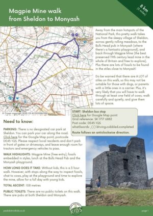 Magpie Mine walk from Sheldon to Monyash pdf cover