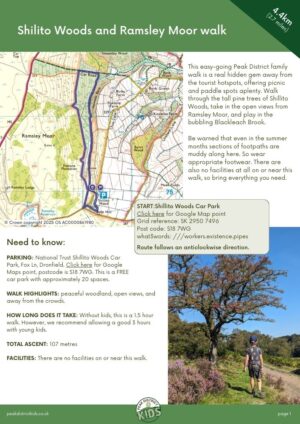 PDK Shillito Woods and Ramsley Moor walk