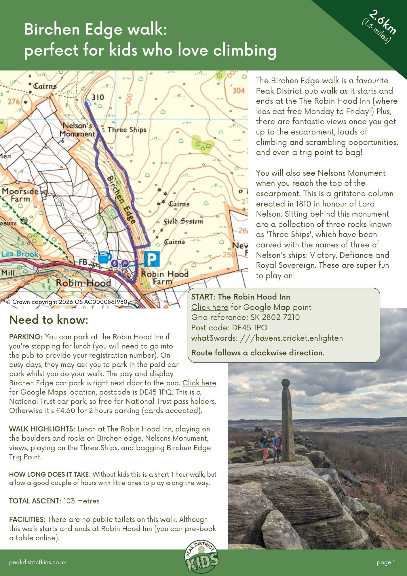 Birchen Edge walk pdf cover
