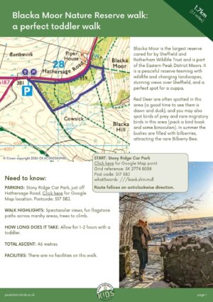 Blacka Moor Nature Reserve walk pdf cover