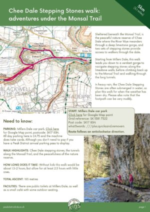 Chee Dale Stepping Stones walk pdf cover