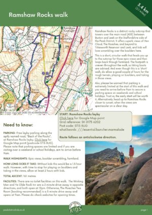 Ramshaw Rocks walk pdf cover