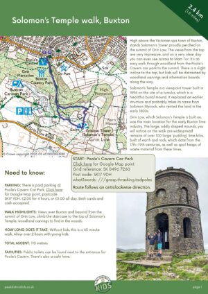 Solomon’s Temple walk pdf cover