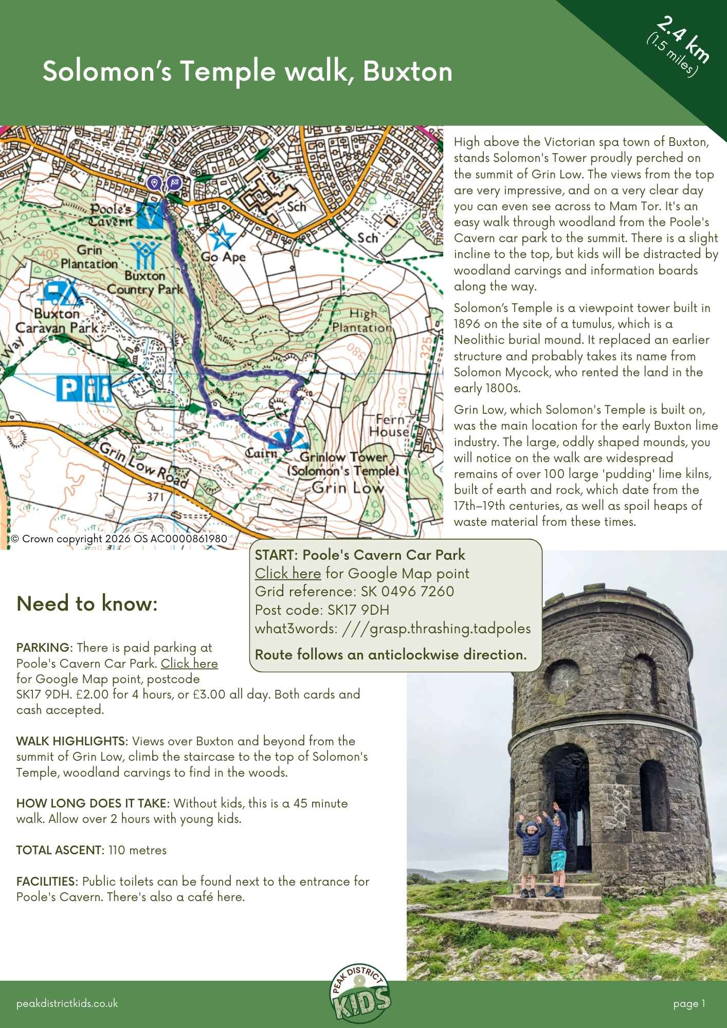 Solomon’s Temple walk pdf cover