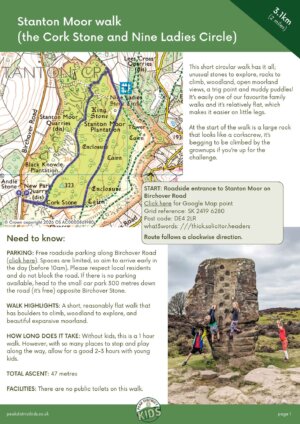 Stanton Moor walk cover